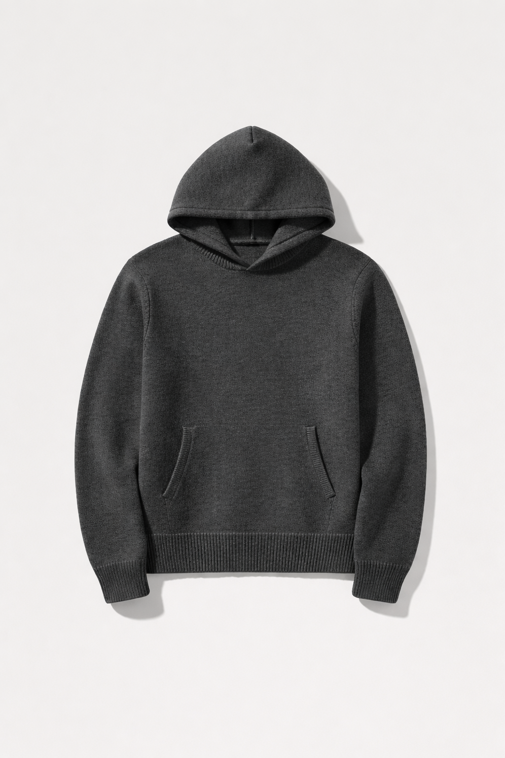 Lightweight Merino Knit Hoodie