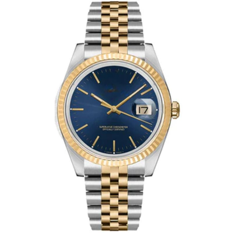 Datejust Gold & Steel Blue Dial 36mm